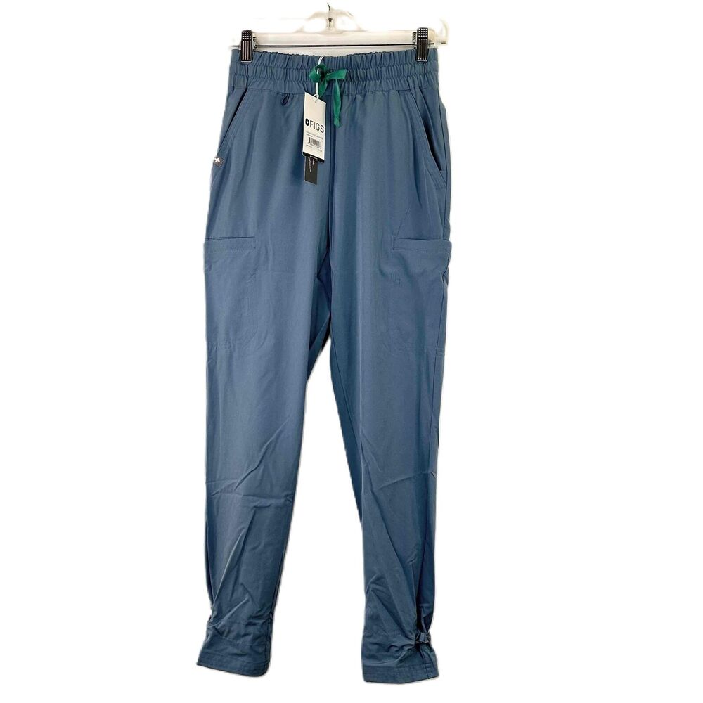 FIGS Blue Saumer High Waisted Drawstring Scrub Pants Size XX-Small